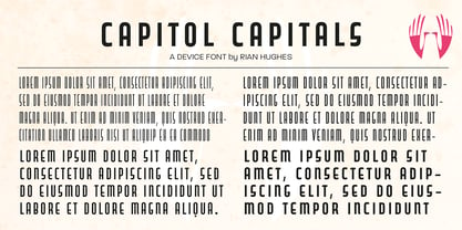 Capitol Capitals Fuente Póster 3