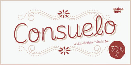 Consuelo Font Poster 1