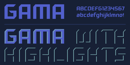 Gama Font Poster 4