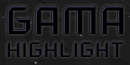 Gama Font Poster 2