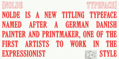 Nolde Font Poster 1