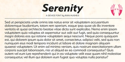 Serenity Fuente Póster 10