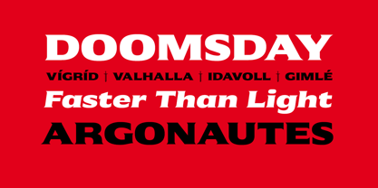 LCT Ragnarök PE Font Poster 5