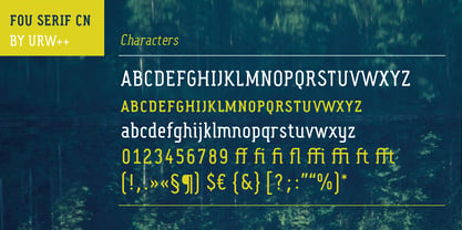 Fou Serif CN Font Poster 4