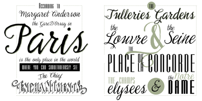 Perron Font Poster 4