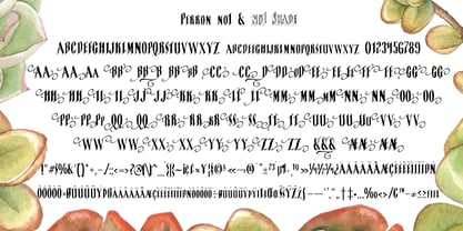 Perron Font Poster 8