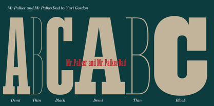 Mr Palker Dad Font Poster 7