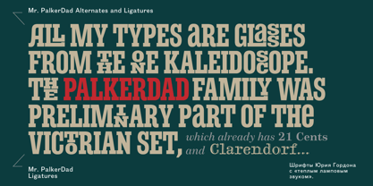 Mr Palker Dad Font Poster 4