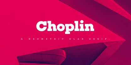 Choplin Font Poster 12
