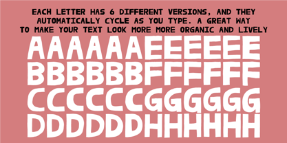 Organic Weekend Font Poster 2