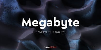 Megabyte Font Poster 1