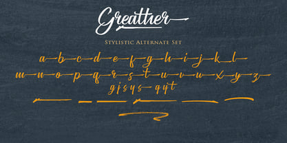 Greather Font Poster 3