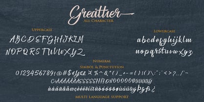 Greather Font Poster 2