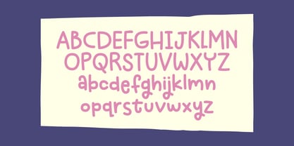 Nosy Note Font Poster 5