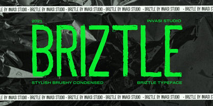Briztle Font Poster 1