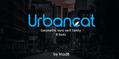 Urbancat Font Poster 1