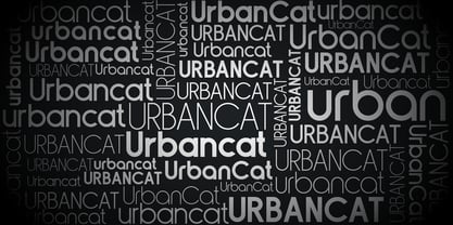 Urbancat Font Poster 6