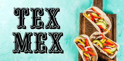 Tex Mex Fuente Póster 1