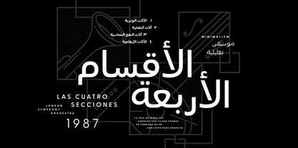 Greycliff Arabic CF Font Poster 5