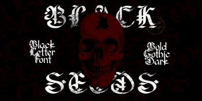 Blackseed Font Poster 5