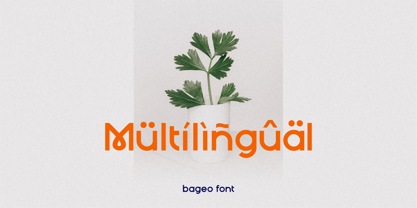 Bageo Font Poster 6