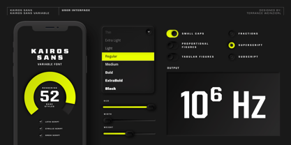 Kairos Sans Font Poster 12