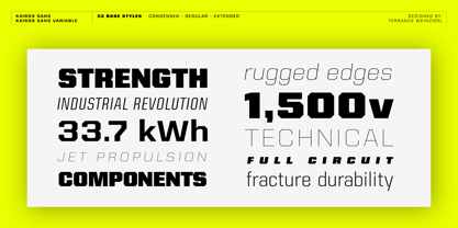 Kairos Sans Font Poster 3