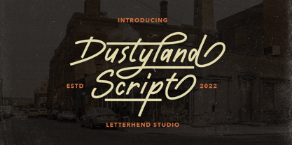 Dustyland Font Poster 1