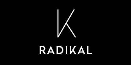 Radikal Font Poster 1