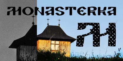 Monasterka Font Poster 1