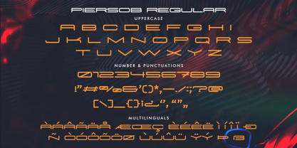 Piersob Font Poster 8