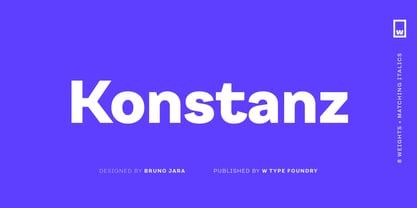 Konstanz Font Poster 1