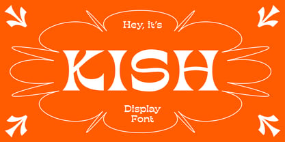 Kish Font Poster 1