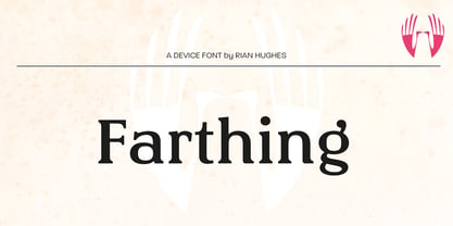 Farthing Font Poster 9
