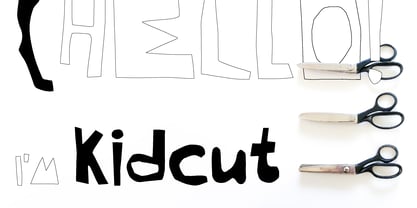 Kidcut Font Poster 1