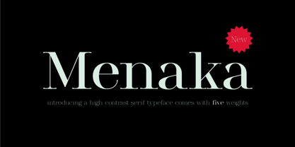 Menaka Serif Police Poster 1