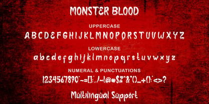 Monster Blood Fuente Póster 6