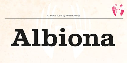 Albiona Font Poster 5