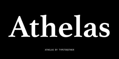 Athelas Font Poster 5