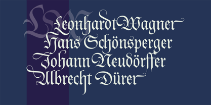 Kaiser Fraktur Font Poster 10