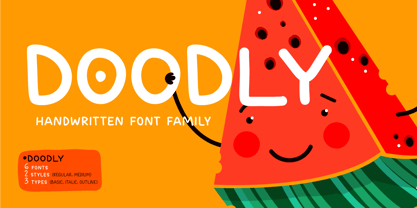Doodly Font Poster 9