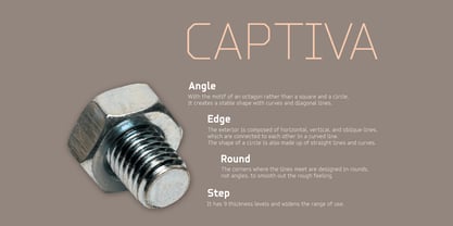 ZF Captiva Font Poster 3