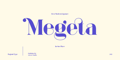 Bagoni Type Font Poster 8