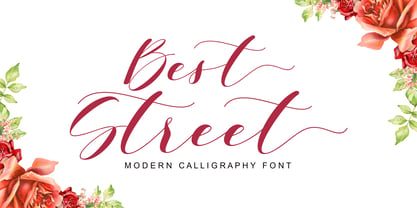 Best Street Font Poster 1