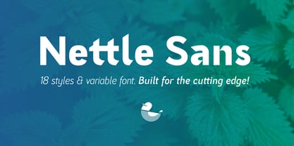 Nettle Sans Fuente Póster 1