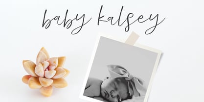 Baby Basley Font Poster 6