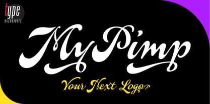 MyPimp Font Poster 1