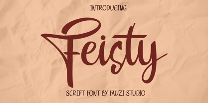 Feisty Fuente Póster 1