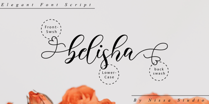 Belisha Font Poster 10