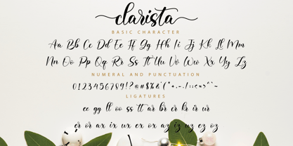 Clarista Font Poster 11